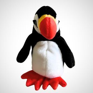 1997 Retired Original Ty Beanie Baby - PUFFER the Puffin | Value in ERROR | Mint